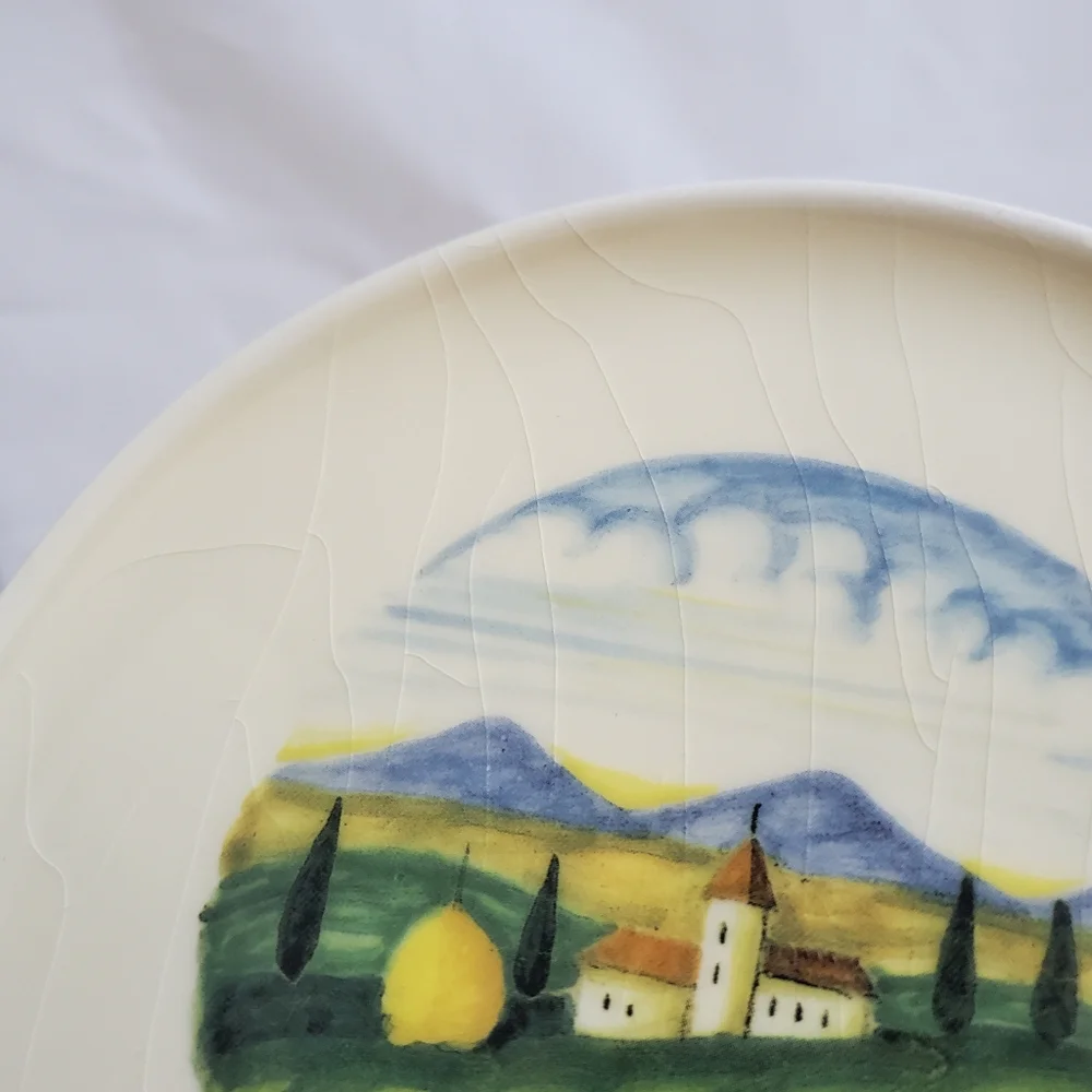 SUR LA TABLE Tuscan Countryside Appetizer Plates